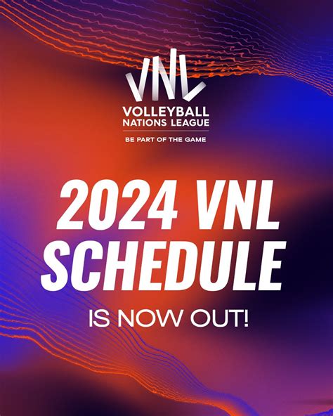 vnl men's schedule|Volleyball Nations League 2024: Full schedule and how to watch live.